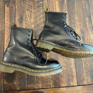 Dr Martens Black Boots Size 7
